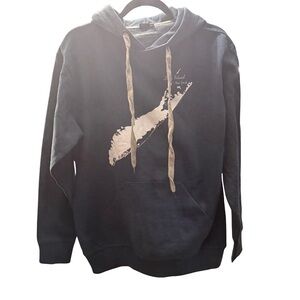 Classic Grey Hoodie with Long Island Design